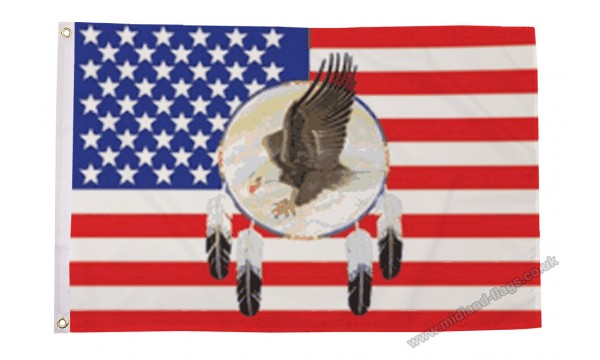 USA Dreamcatcher Flag